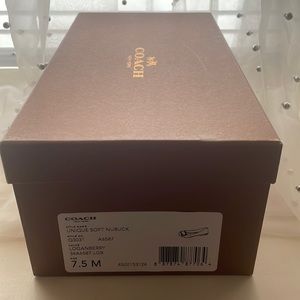Coach Soft Nubuck shoes